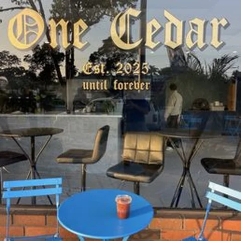 One Cedar coffee shop near Ocean Park and Venice
